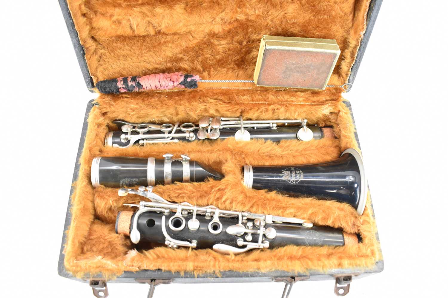 Lot 829 - KING LEMAIRE, PARIS; a clarinet in hard carry...
