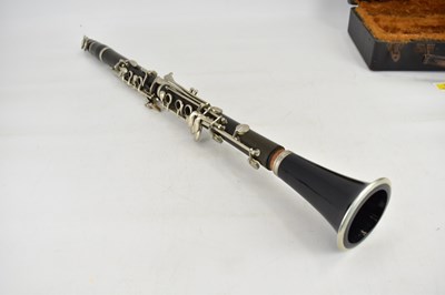 Lot 829 - KING LEMAIRE, PARIS; a clarinet in hard carry...