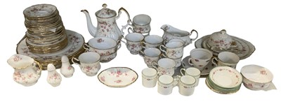 Lot 562 - PARAGON; a part tea and dinner service...