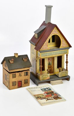 Lot 567 - An American Bliss style doll's house, height...