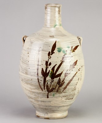 Lot 343 - JIM MALONE (born 1946); a lugged stoneware...