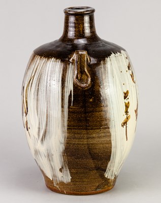 Lot 344 - JIM MALONE (born 1946); a lugged stoneware...