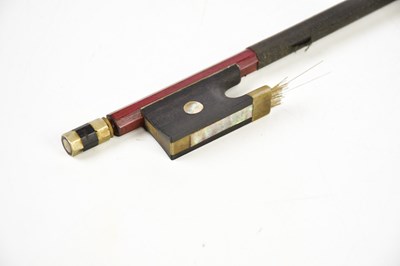 Lot 1009 - An unusual violin with long fretted...