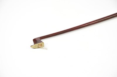 Lot 1009 - An unusual violin with long fretted...