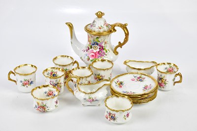 Lot 1490 - HAMMERSLEY; a six setting service in the 'Lady...