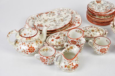 Lot 1491 - RIDGWAY; a 'Persia' pattern child's tea...