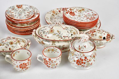 Lot 1491 - RIDGWAY; a 'Persia' pattern child's tea...