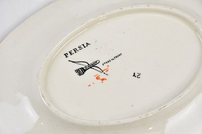 Lot 1491 - RIDGWAY; a 'Persia' pattern child's tea...