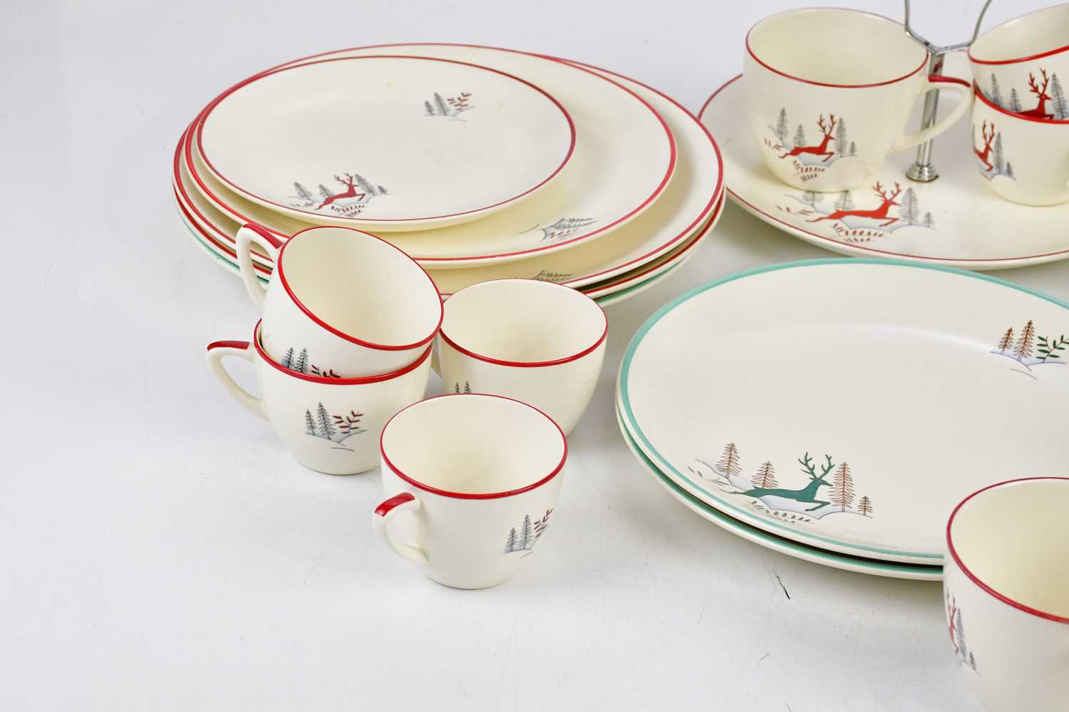 Lot 1488 - ROYAL CROWN DEVON; a 'Stockholm' pattern