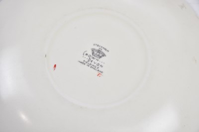 Lot 1488 - ROYAL CROWN DEVON; a 'Stockholm' pattern part...