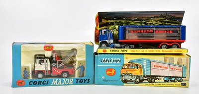 Lot 184 - CORGI MAJOR; two boxed model vehicles...