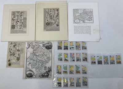 Lot 1477 - Three double sided maps by EMMANUEL BOWEN &...