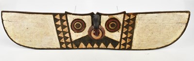 Lot 1329 - A Bwa butterfly mask, 67cm.