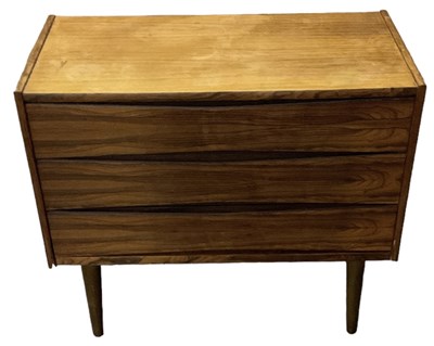 Lot 44 - SKEIE & CO; a 1970s Norwegian rosewood chest...
