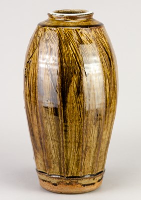 Lot 582 - PHIL ROGERS (1951-2020); a faceted stoneware...