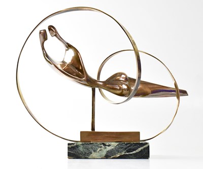 Lot 300 - ARTHUR DOOLEY (1929-1994); bronze sculpture...