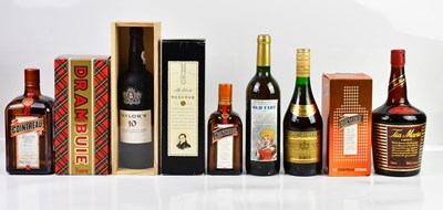Lot 2780 - MIXED SPIRITS; a collection of mixed spirits...