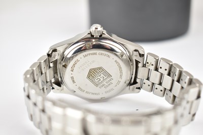 Lot 1070 - TAG HEUER; a gentlemen's Model WK2116-1...