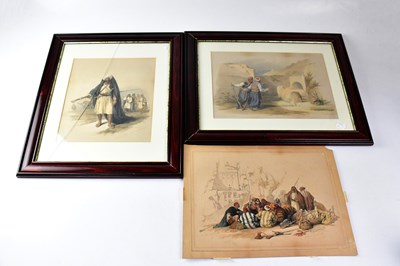 Lot 735 - AFTER DAVID ROBERTS RA (1796-1864); a set of...