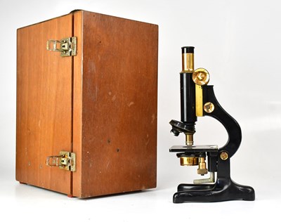 Lot 143 - A Kima cased microscope by W. Watson & Sons...