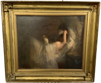 Lot 151 - EDOUARD ROSSET GRANGER (1853-1934); oil on...