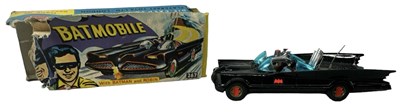 Lot 484 - CORGI; a boxed 267 Batmobile with Batman and...