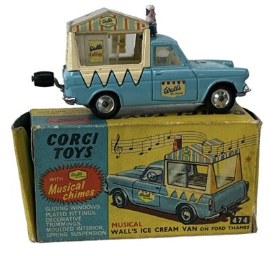 Lot 500 - CORGI; a vintage boxed 474 Musical Wall's Ice...