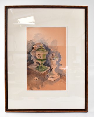 Lot 553 - ROB PIERCY (born 1946); watercolour, 'Damaged...