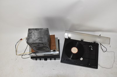 Lot 140 - THORENS; a TD 520 turn table, with a Sony...