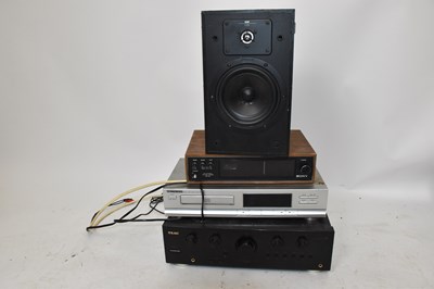 Lot 140 - THORENS; a TD 520 turn table, with a Sony...