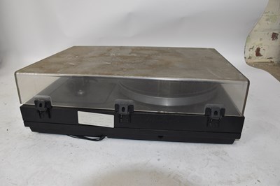 Lot 140 - THORENS; a TD 520 turn table, with a Sony...