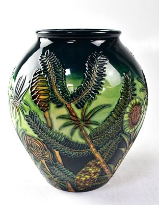 Lot 155 - MOORCROFT; a limited edition vase in the...