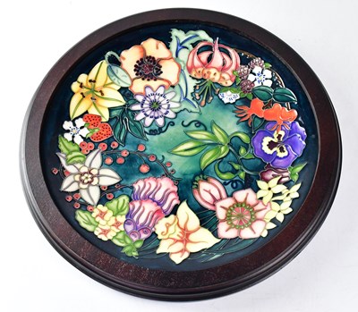 Lot 180 - MOORCROFT; a Centenary Year charger in the...