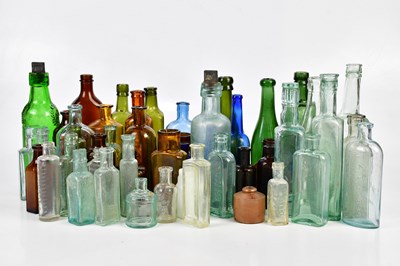 Lot 525 - A collection of sauce and poison bottles to...