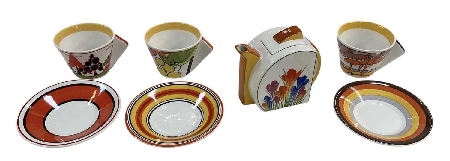 Lot 566 - BRADFORD EXCHANGE; a Clarice Cliff 'Bizarre'...