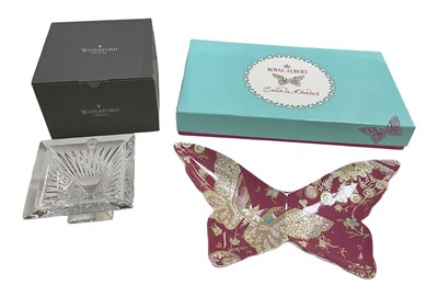 Lot 584 - ROYAL ALBERT; a boxed Zandra Rhodes butterfly...