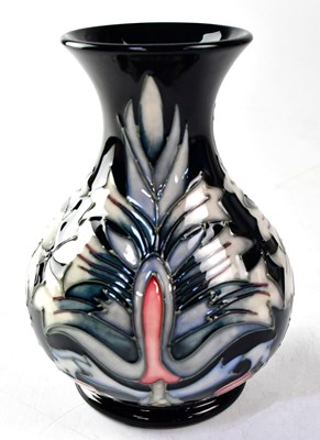 Lot 149 - MOORCROFT; a vase in the 'Snakeshead' design,...