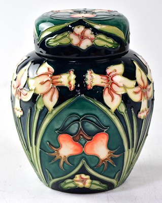 Lot 165 - MOORCROFT; a Centenary Year ginger jar and...