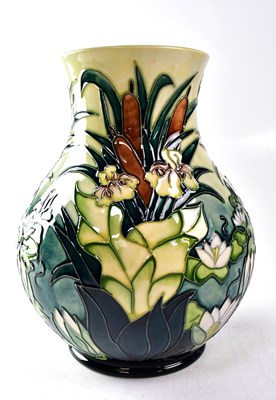 Lot 151 - MOORCROFT; a vase in the 'Lamia' design,...