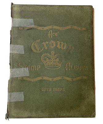 Lot 436 - A Crown stamp album containing a small...