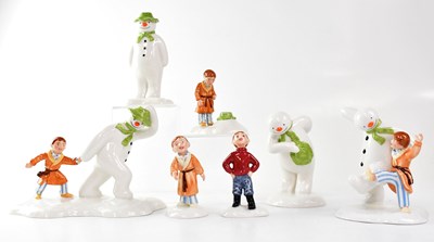 Lot 211 - THE SNOWMAN; five limited edition Royal...