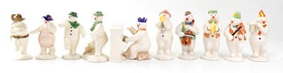 Lot 210 - THE SNOWMAN; five boxed Royal Doulton figures,...