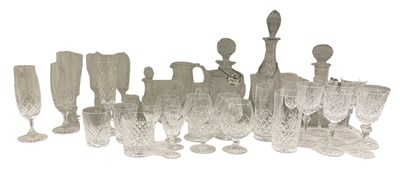 Lot 618 - A large quantity of cut glassware including a...