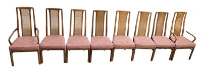 Lot 20 - DREXEL HERITAGE FURNISHINGS; a set of eight...