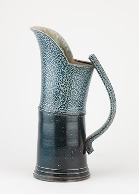 Lot 656 - WALTER KEELER (born 1942); a salt glazed...