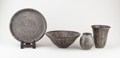 Lot 245 - JANET ADAM (1940-2021); a group of stoneware...