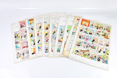 Lot 169 - BILL MEVIN; ten original storyboard cartoons...