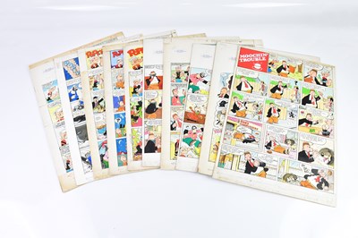 Lot 170 - BILL MEVIN; ten original storyboard cartoons...