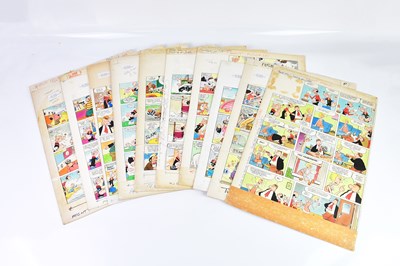 Lot 174 - BILL MEVIN; ten original storyboard cartoons...