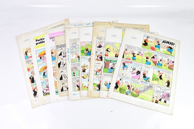 Lot 178 - BILL MEVIN; ten original storyboard cartoons...